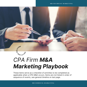 CPA Firm M&A Marketing Playbook